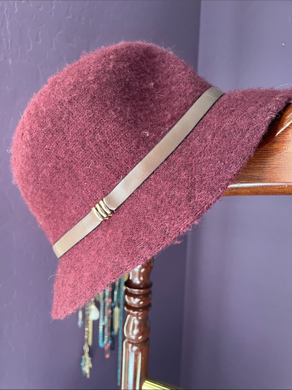 SAN DIEGO HAT WOOL BLEND KNIT CLOCHE - Picture 2 of 7